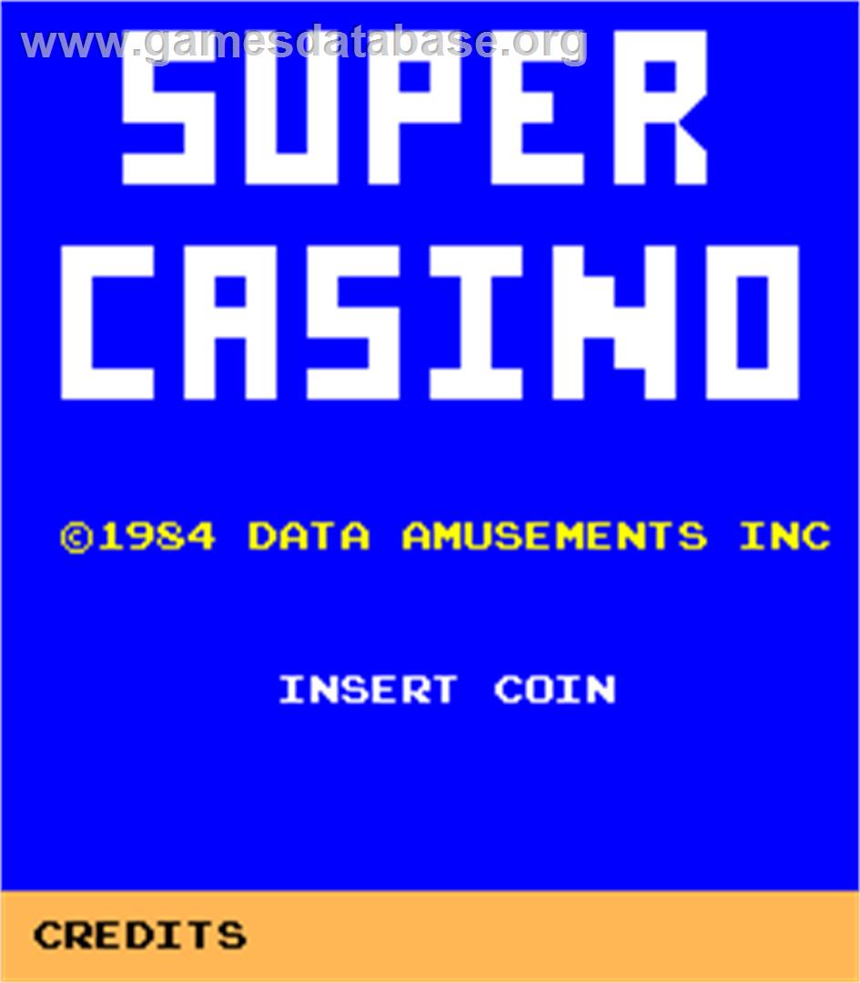 Super Casino - Arcade - Artwork - Title Screen