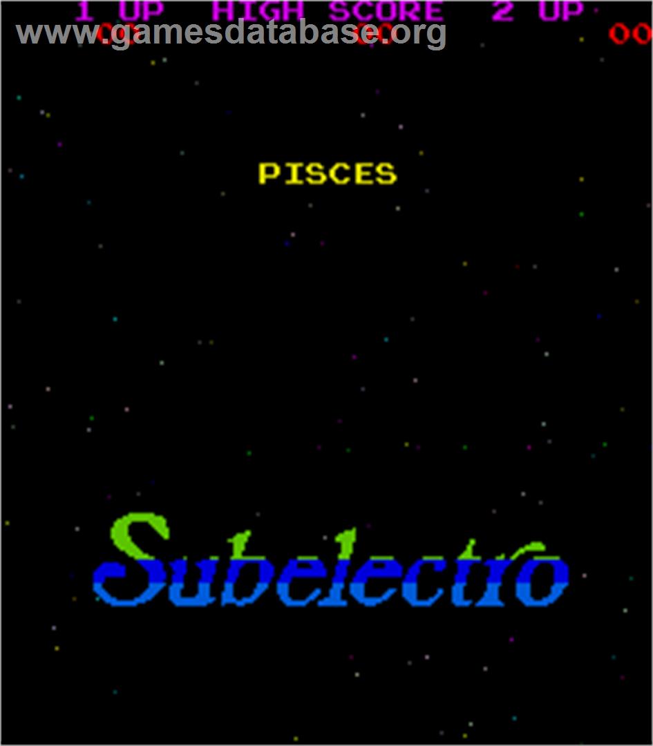 Super Ship - Arcade - Artwork - Title Screen