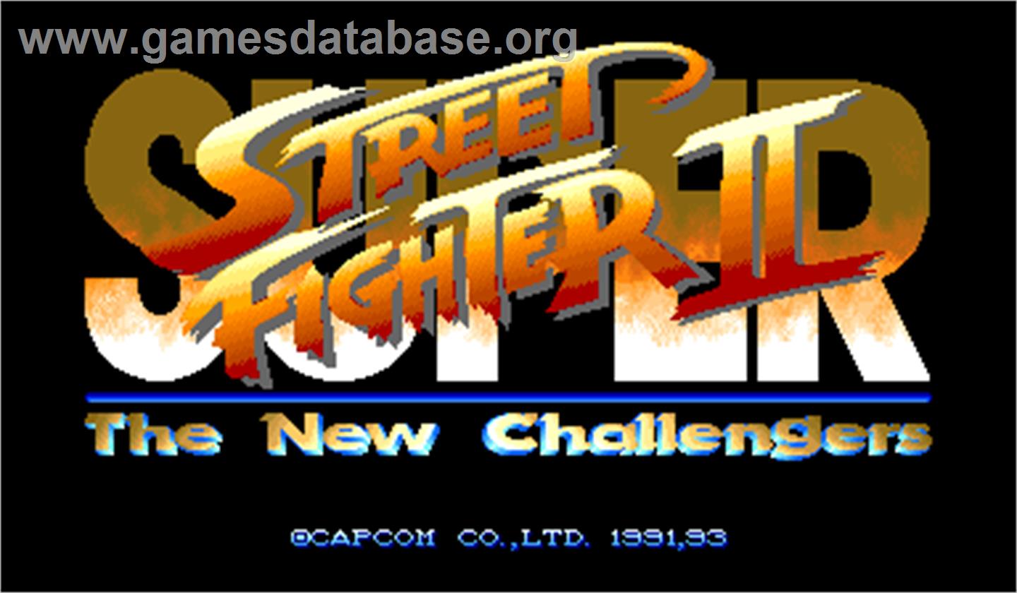 Super Street Fighter II: The New Challengers - Arcade - Artwork - Title Screen