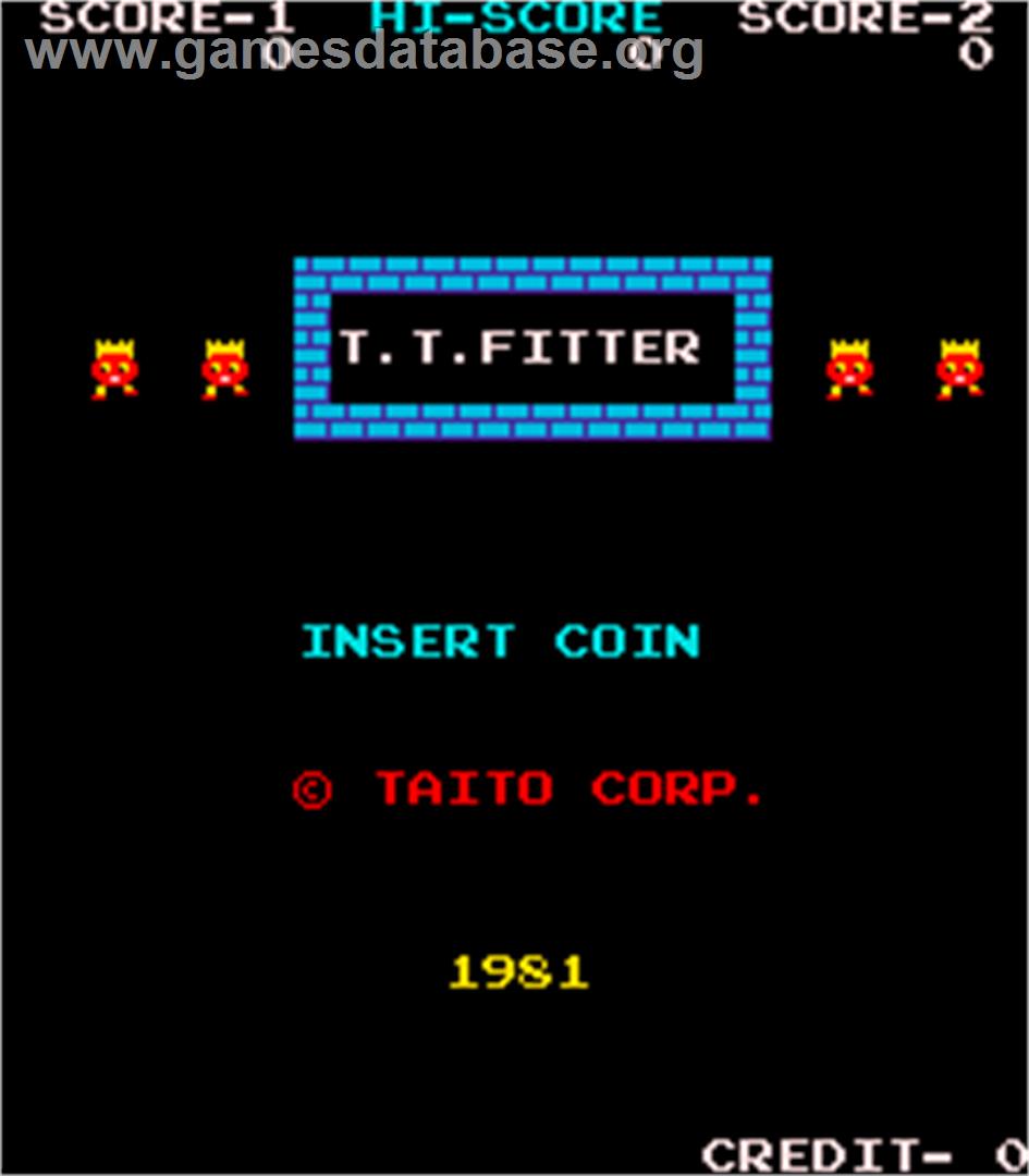 T.T Fitter - Arcade - Artwork - Title Screen