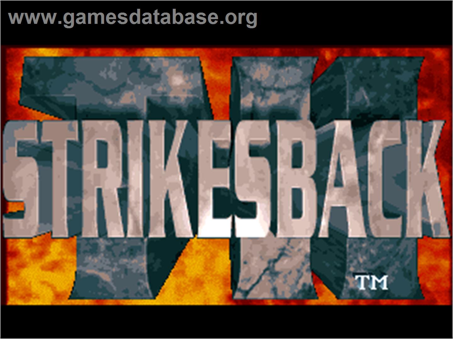TH Strikes Back - Arcade - Artwork - Title Screen