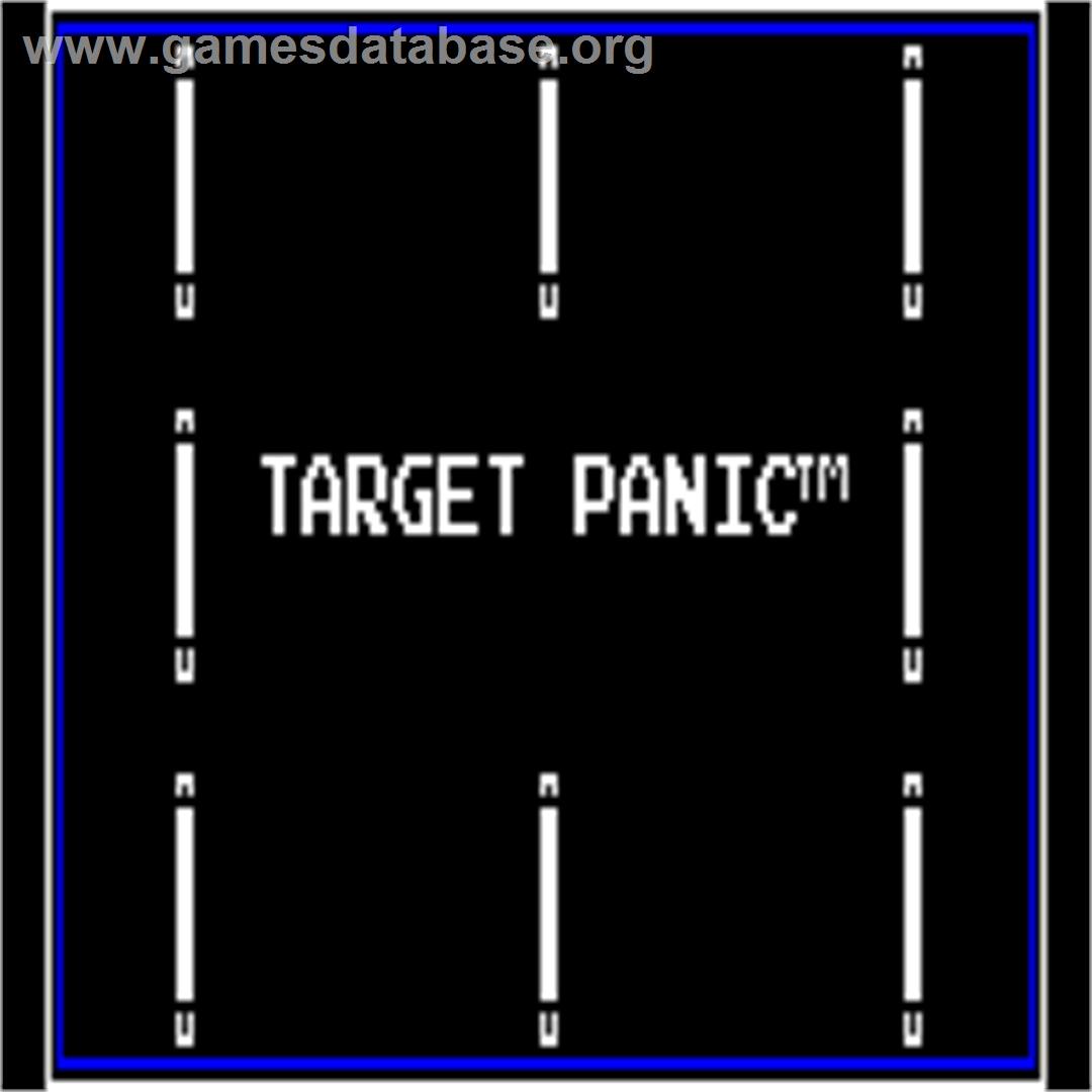 Target Panic - Arcade - Artwork - Title Screen