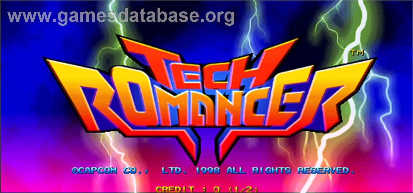Tech Romancer - Arcade - Artwork - Title Screen