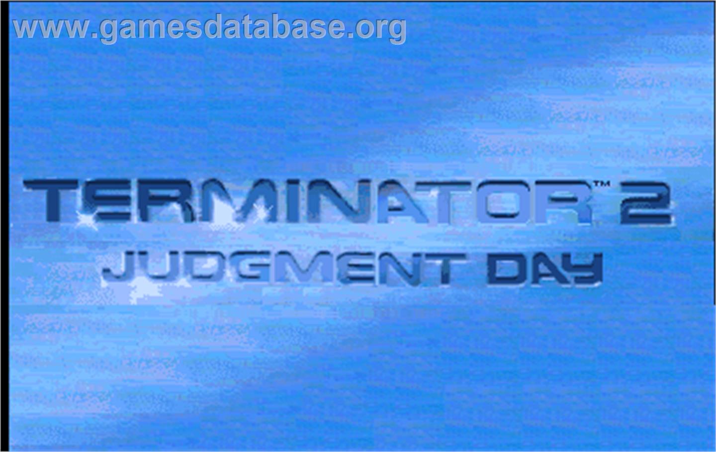 Terminator 2 - Judgment Day - Arcade - Artwork - Title Screen