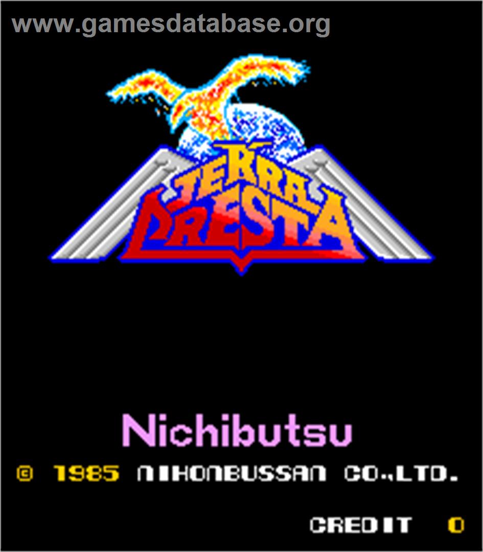 Terra Cresta - Arcade - Artwork - Title Screen