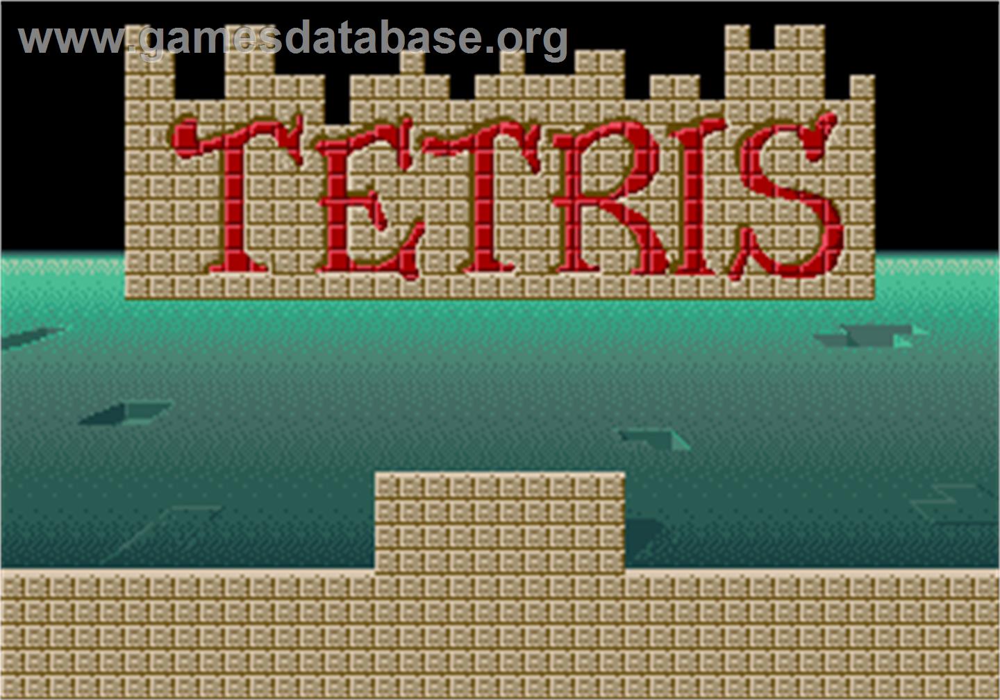 Tetris / Bloxeed - Arcade - Artwork - Title Screen