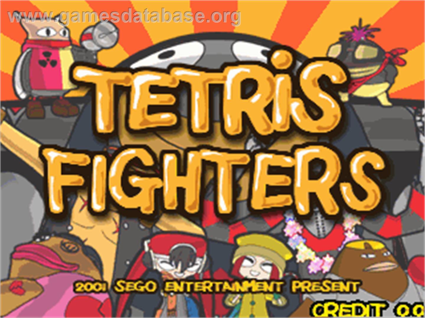 Tetris Fighters - Arcade - Artwork - Title Screen