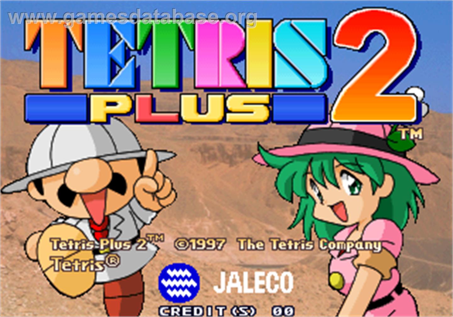Tetris Plus 2 - Arcade - Artwork - Title Screen