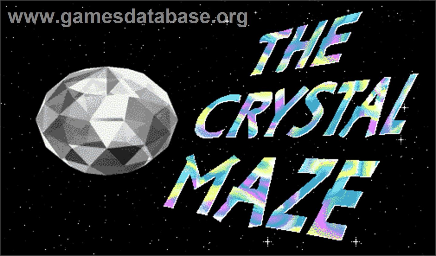 The Crystal Maze Team Challenge - Arcade - Artwork - Title Screen