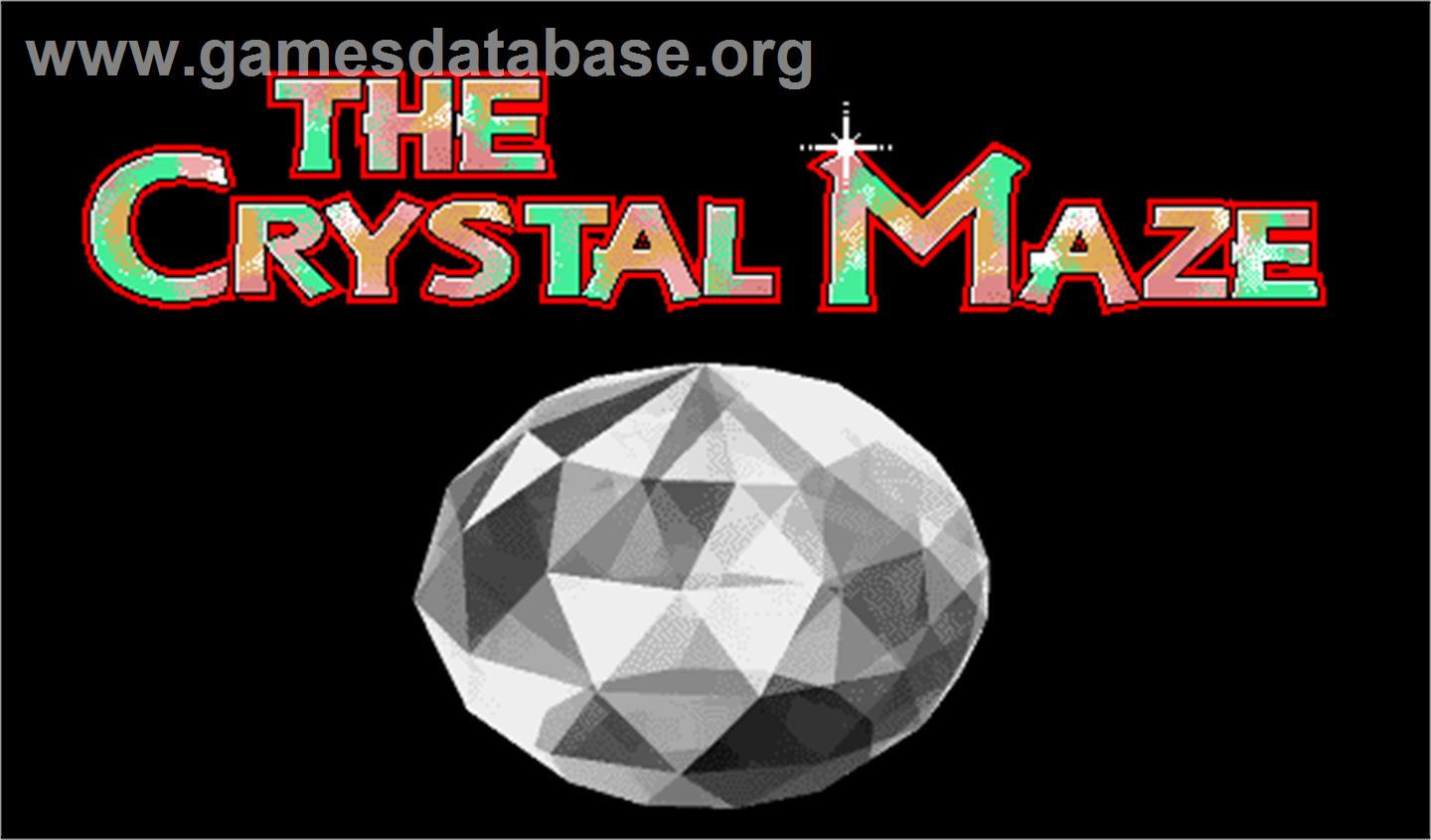 The New Crystal Maze Featuring Ocean Zone - Arcade - Artwork - Title Screen