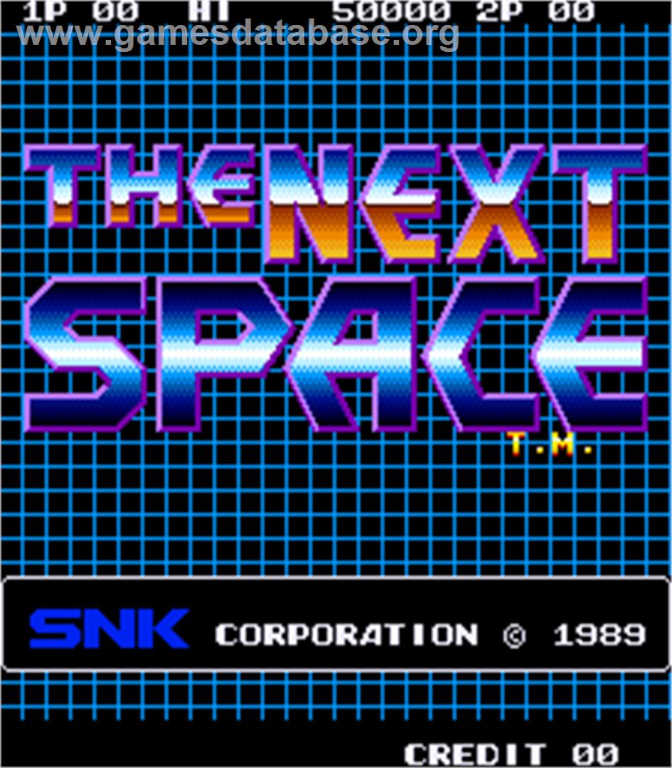 The Next Space - Arcade - Artwork - Title Screen