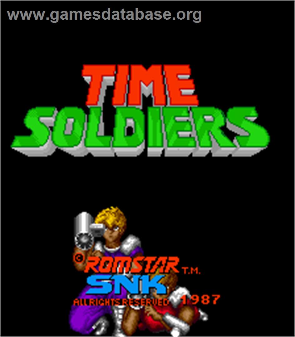 Time Soldiers - Arcade - Artwork - Title Screen