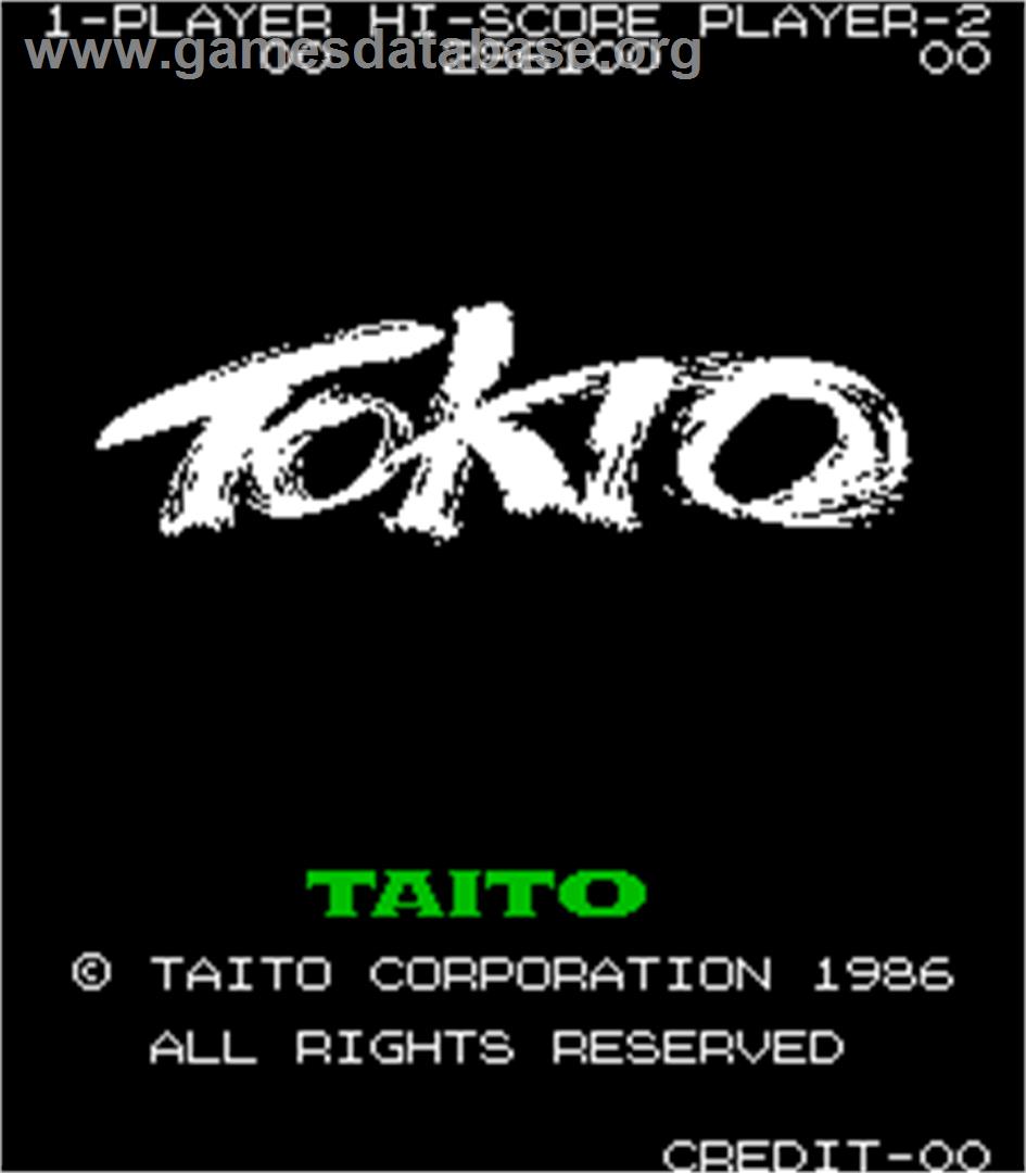 Tokio / Scramble Formation - Arcade - Artwork - Title Screen
