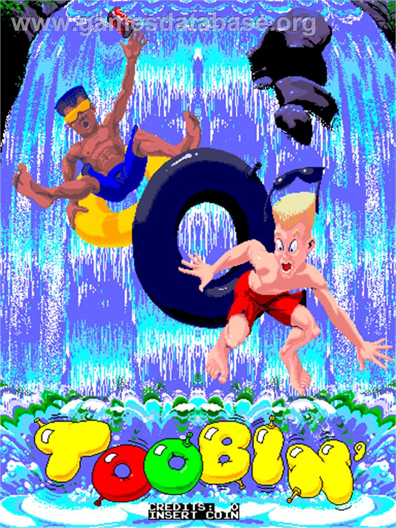 Toobin' - Arcade - Artwork - Title Screen