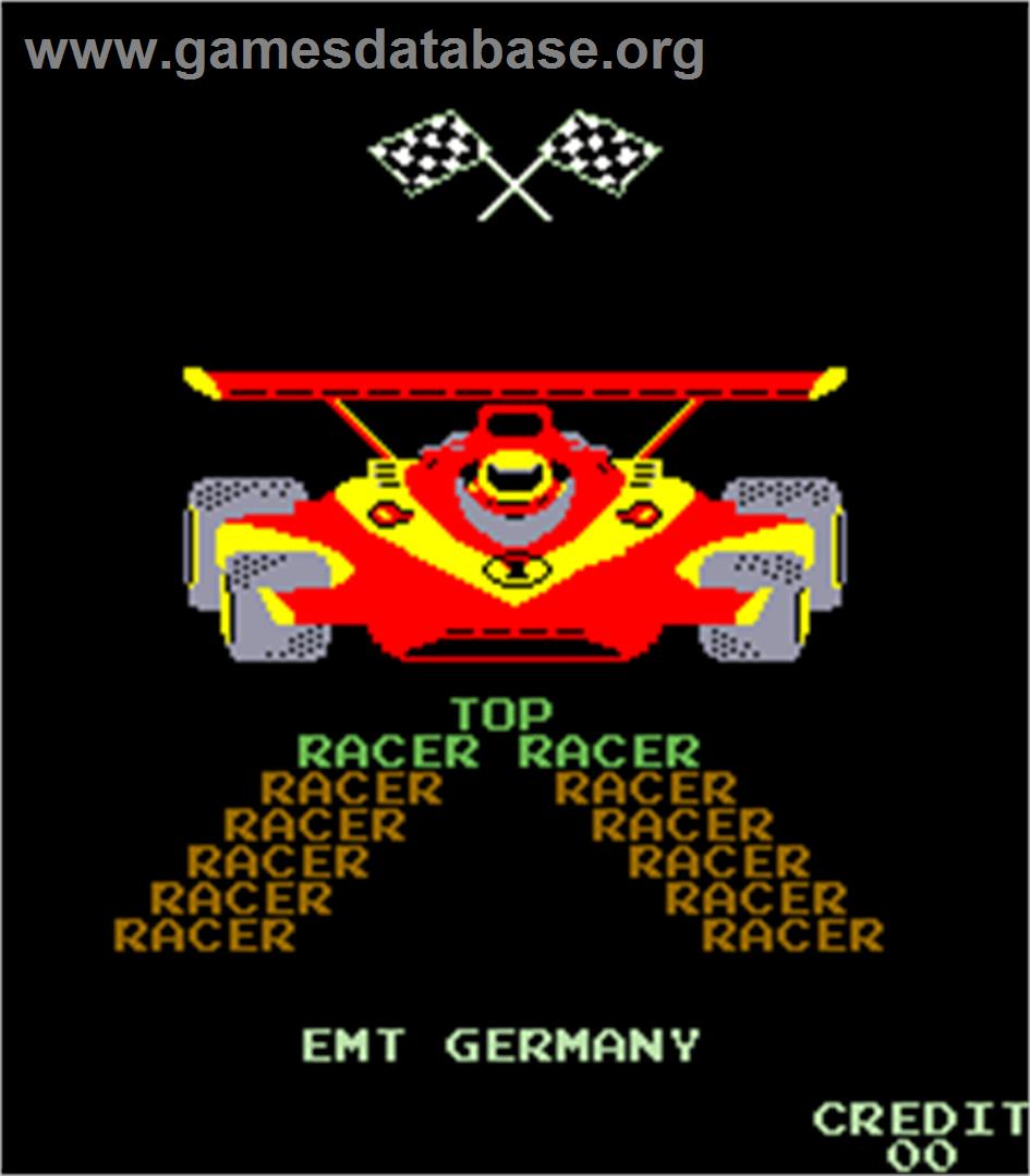 Top Racer - Arcade - Artwork - Title Screen