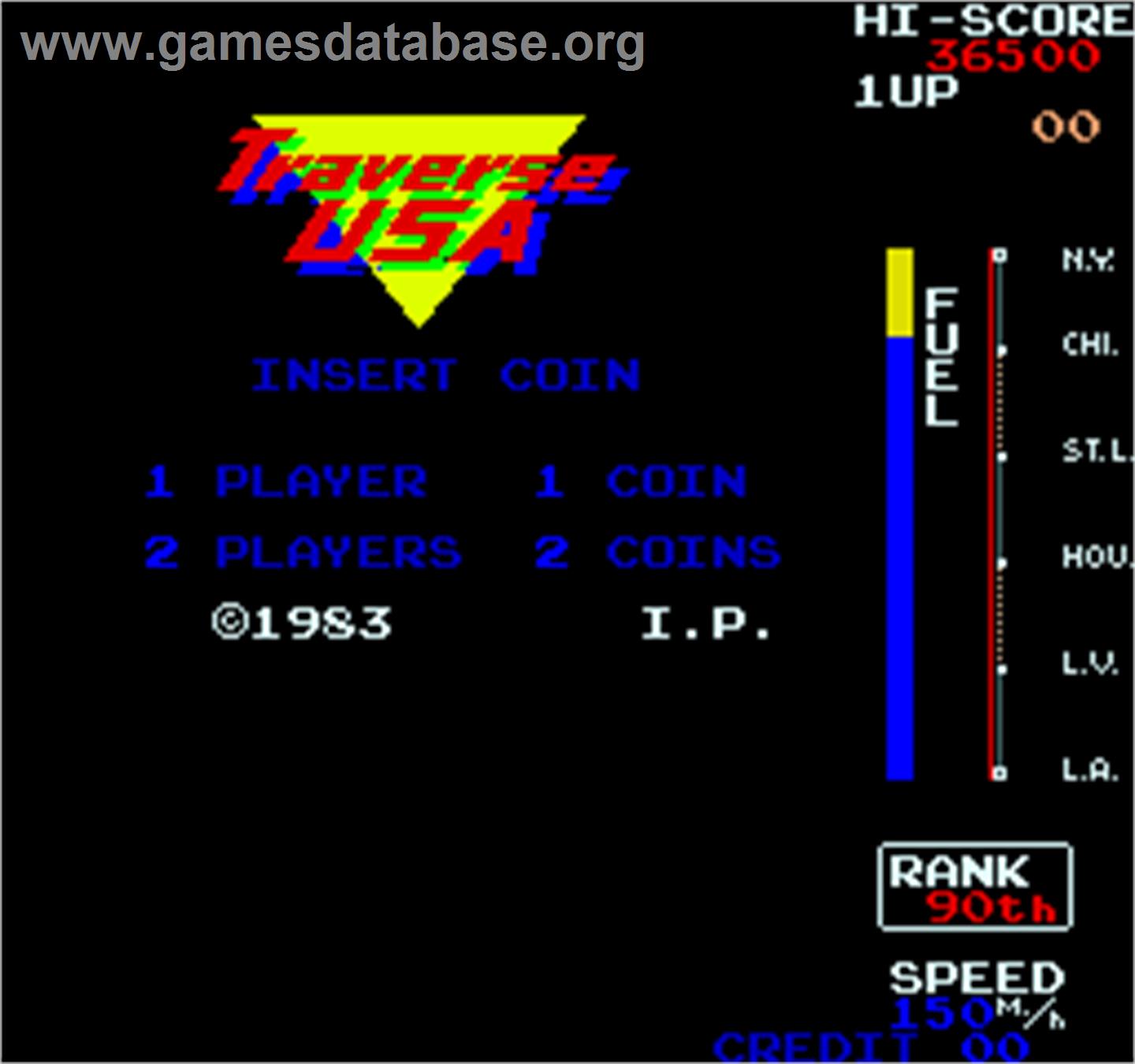 Traverse USA - Arcade - Artwork - Title Screen