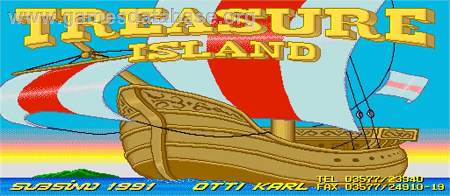 Treasure Island - Arcade - Artwork - Title Screen