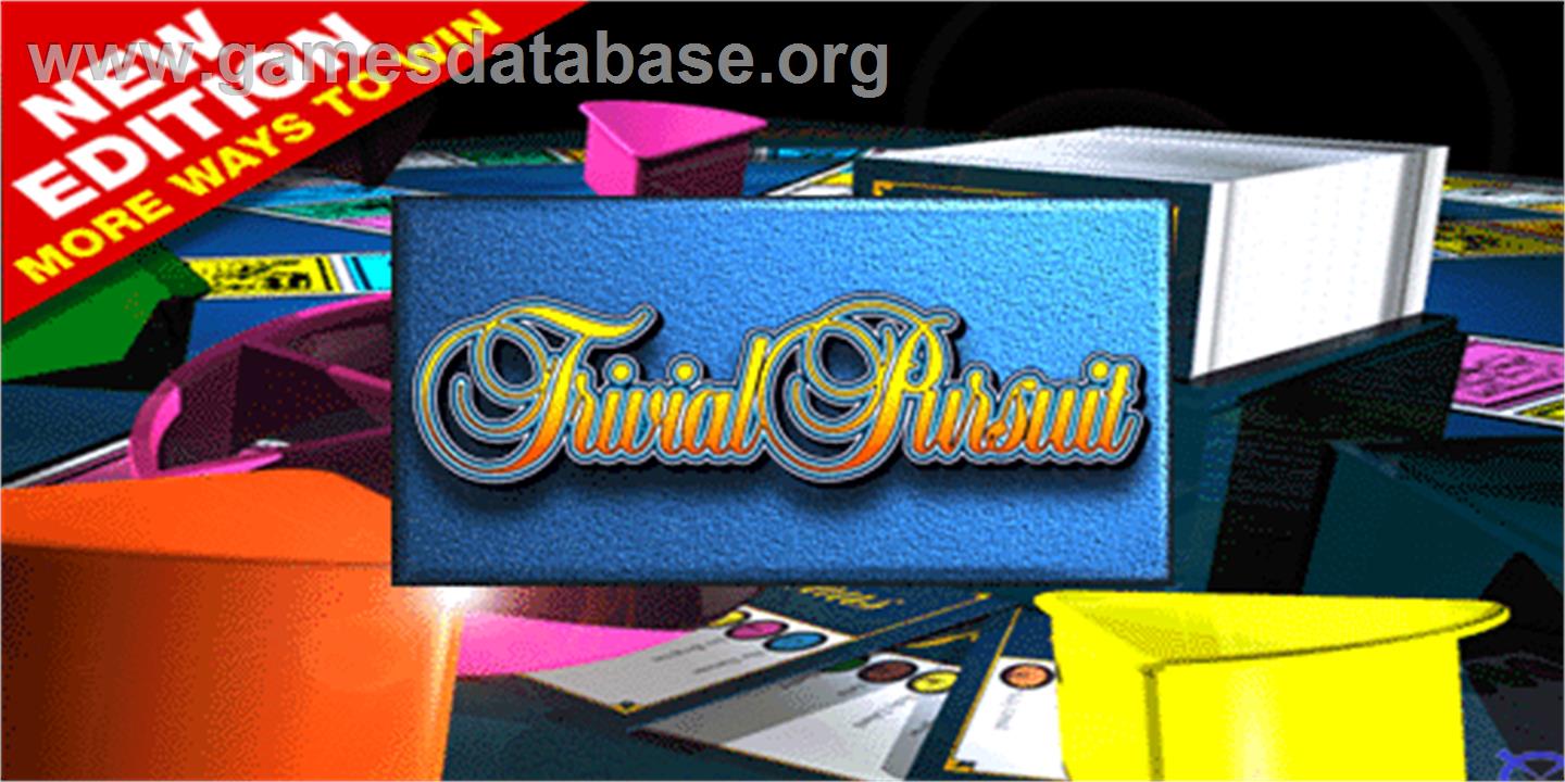 Trivial Pursuit - Arcade - Artwork - Title Screen