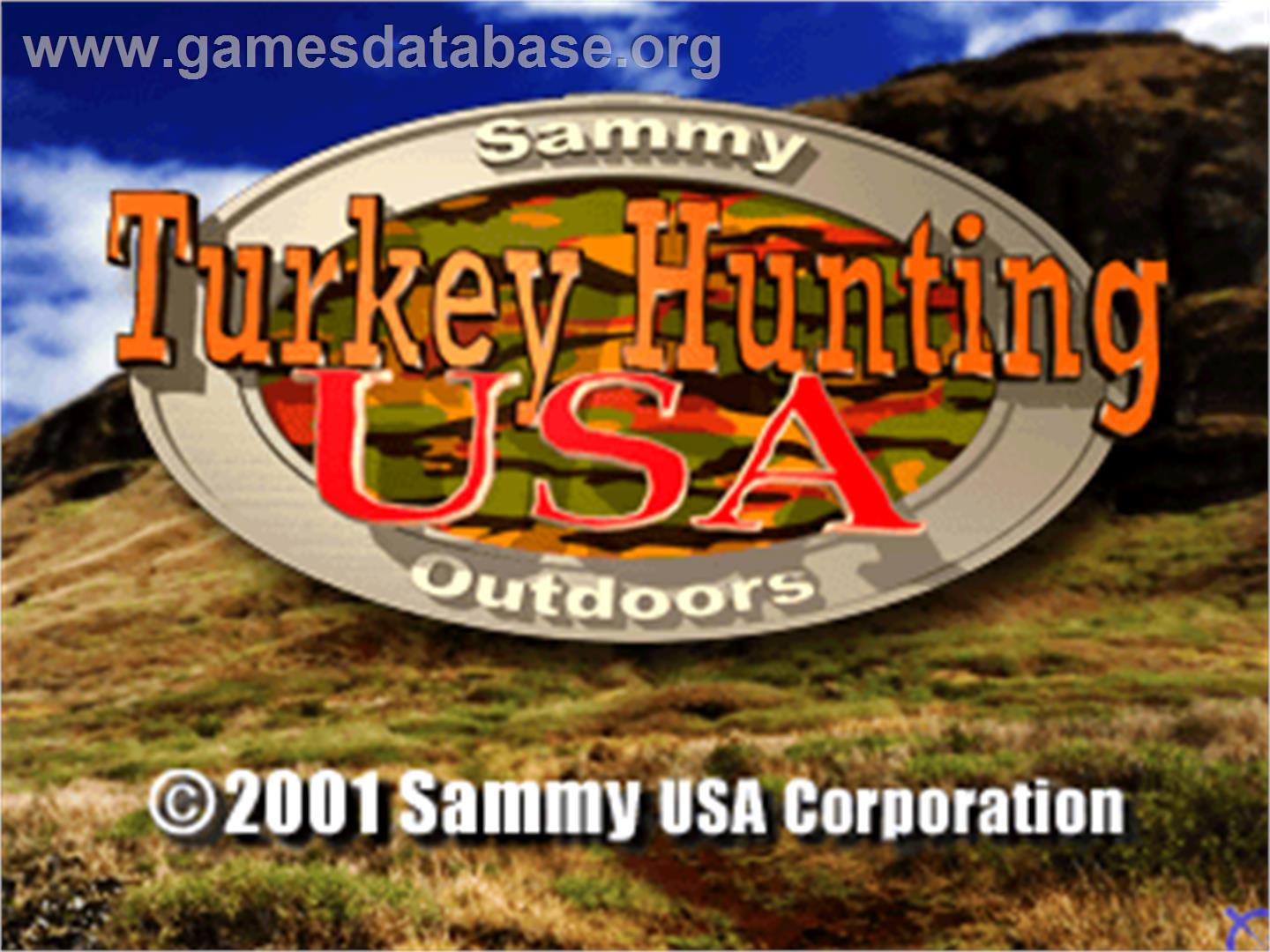 Turkey Hunting USA V1.0 - Arcade - Artwork - Title Screen