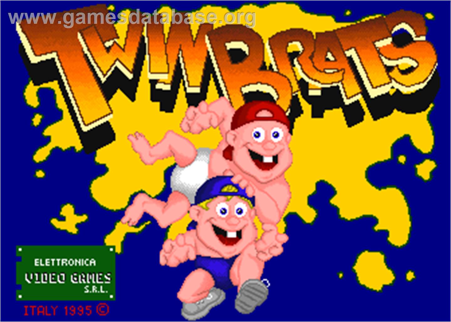 Twin Brats - Arcade - Artwork - Title Screen