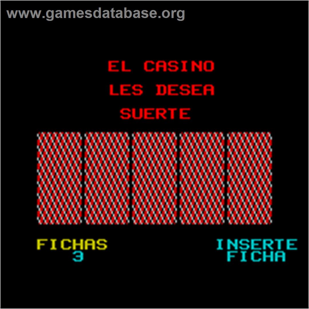 Video Poker - Arcade - Artwork - Title Screen