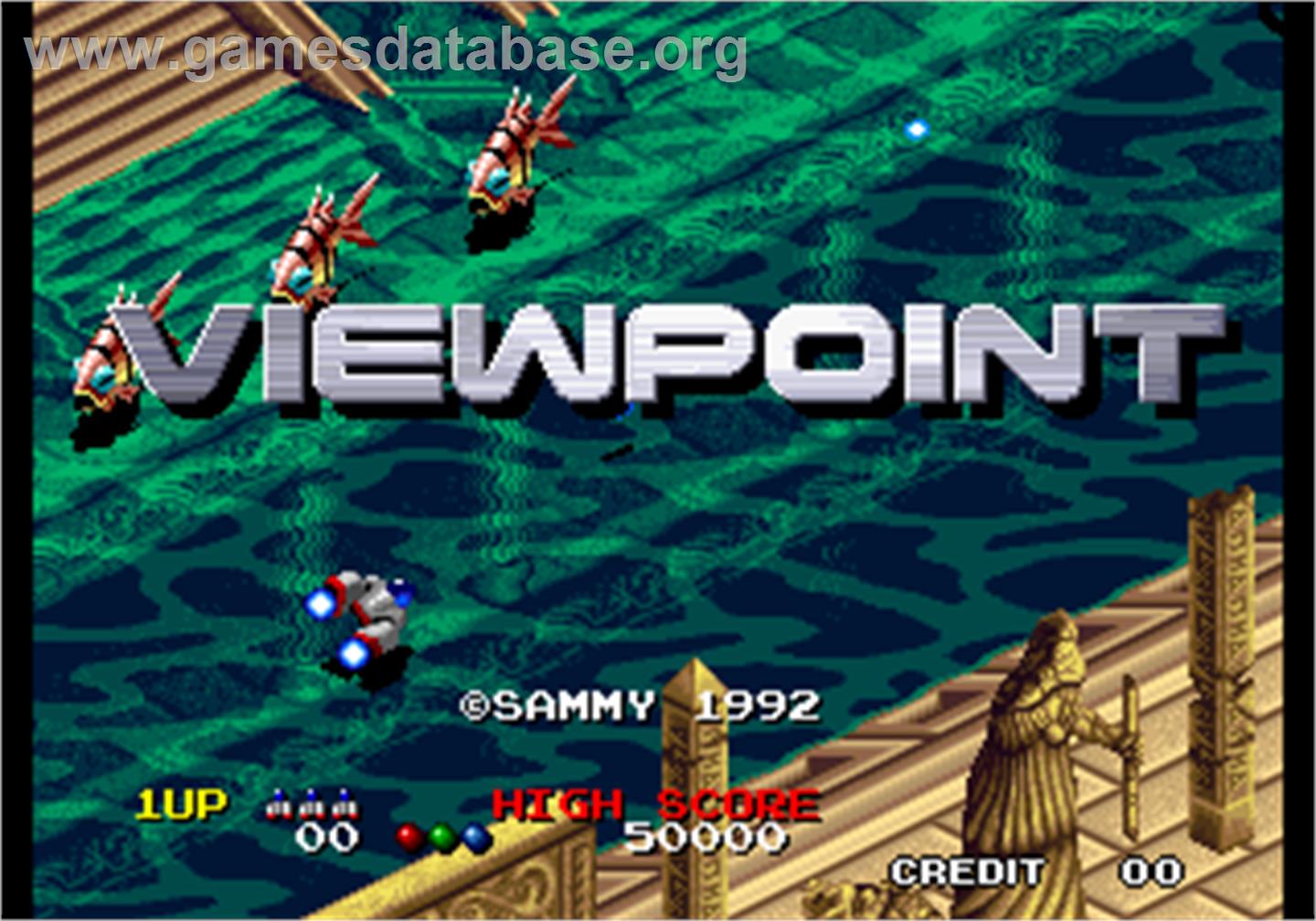 Viewpoint - Arcade - Artwork - Title Screen