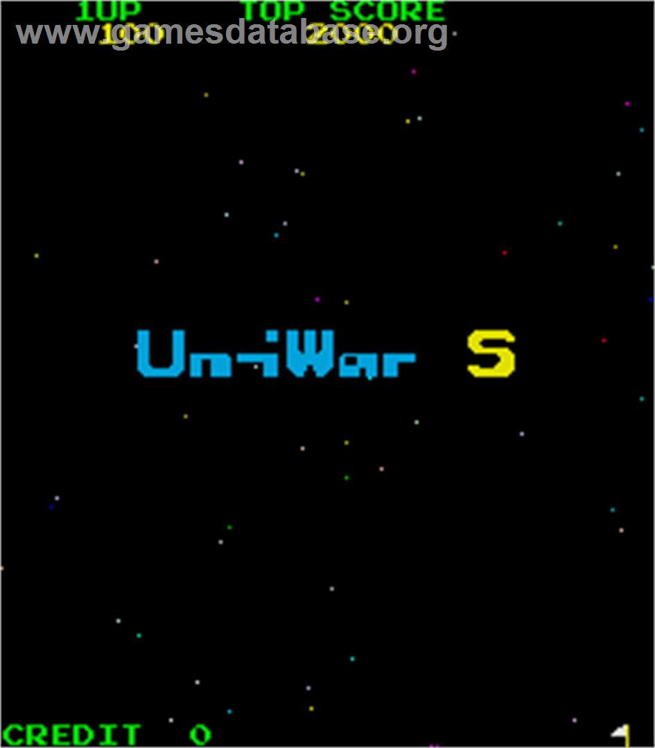 Vuelo Espacial - Arcade - Artwork - Title Screen