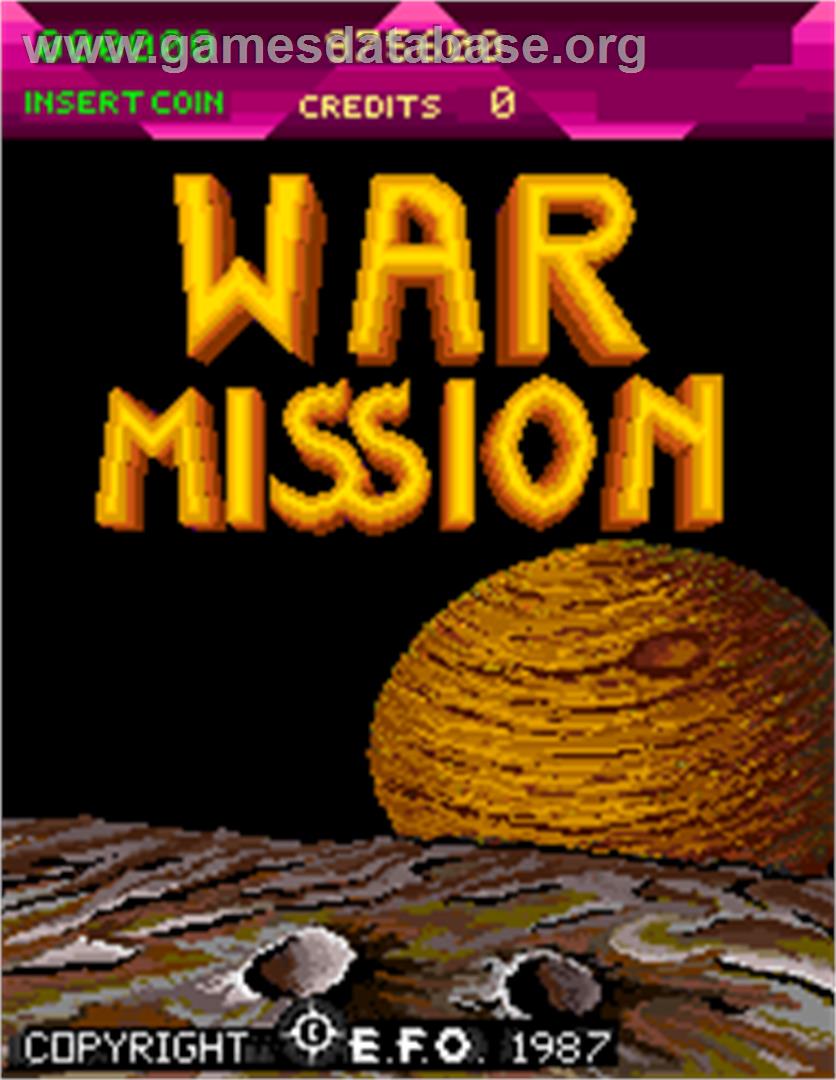 War Mission - Arcade - Artwork - Title Screen
