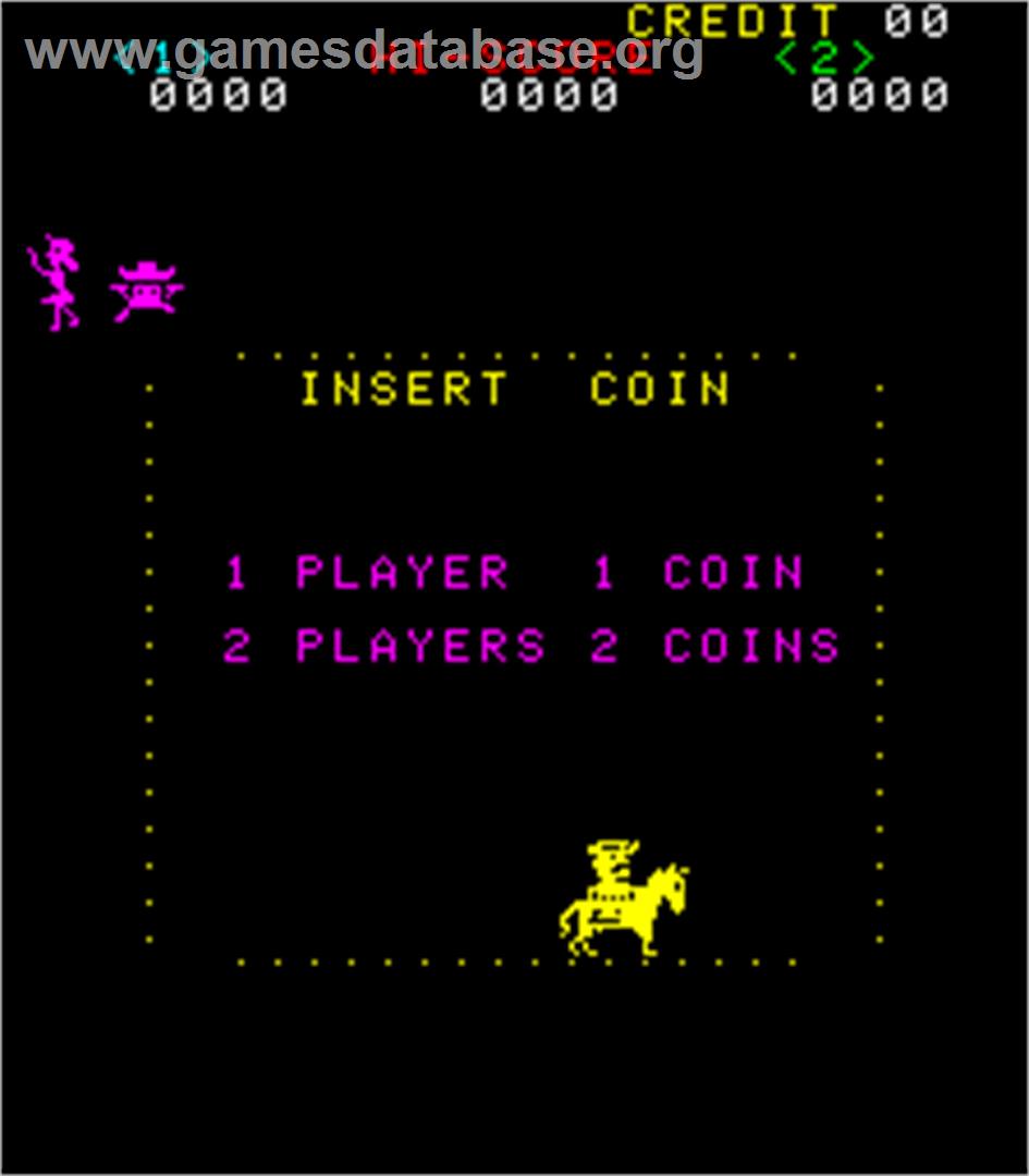Western Gun Part II - Arcade - Artwork - Title Screen