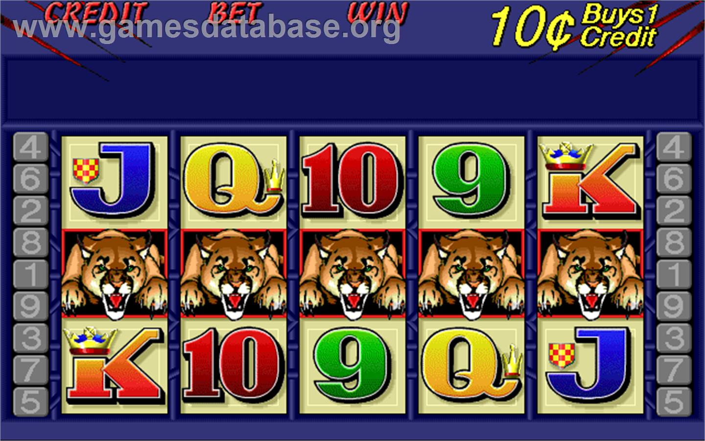 Wild Cougar - Arcade - Artwork - Title Screen