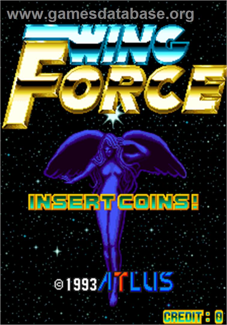 Wing Force - Arcade - Artwork - Title Screen