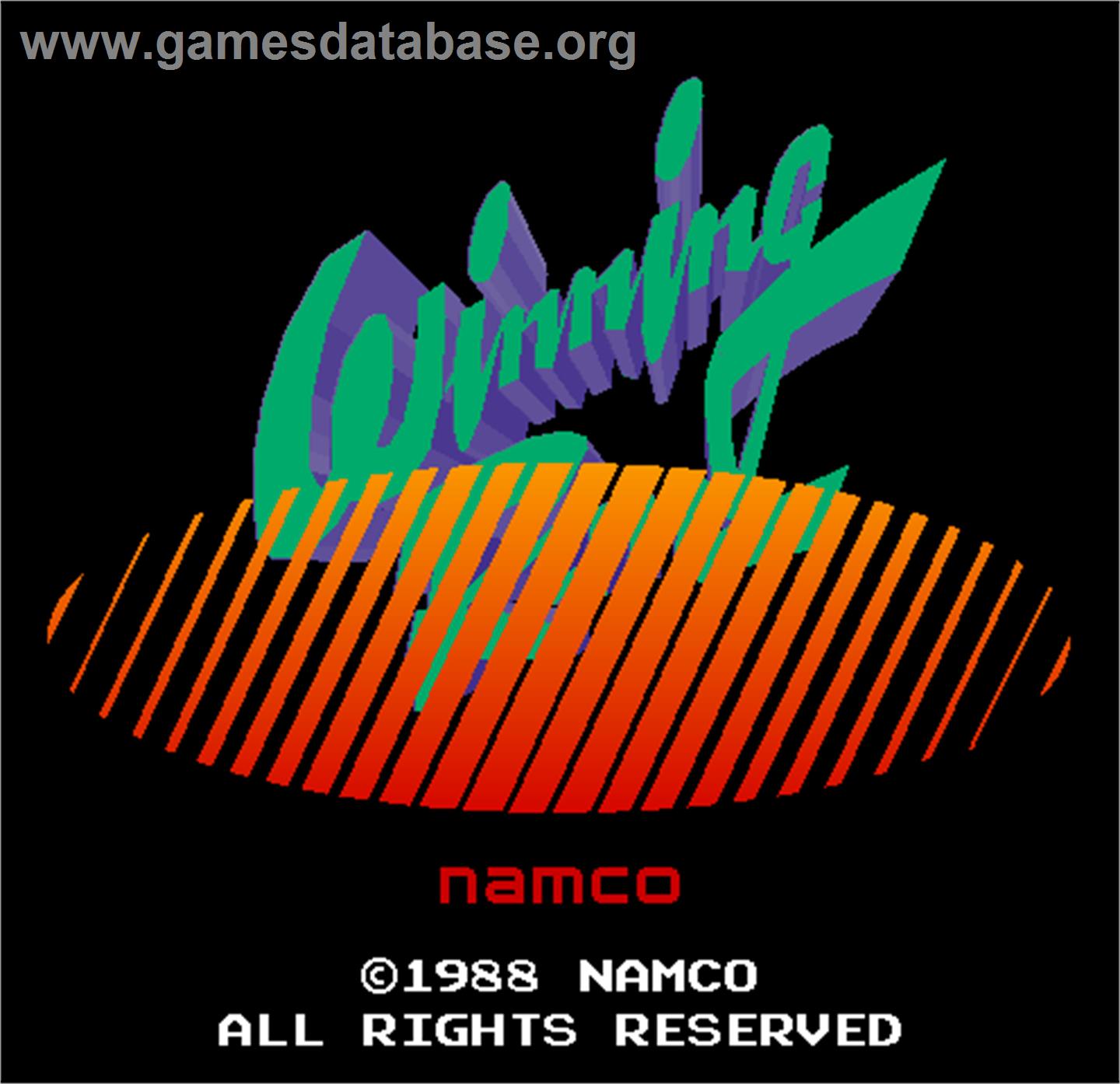 Winning Run - Arcade - Artwork - Title Screen