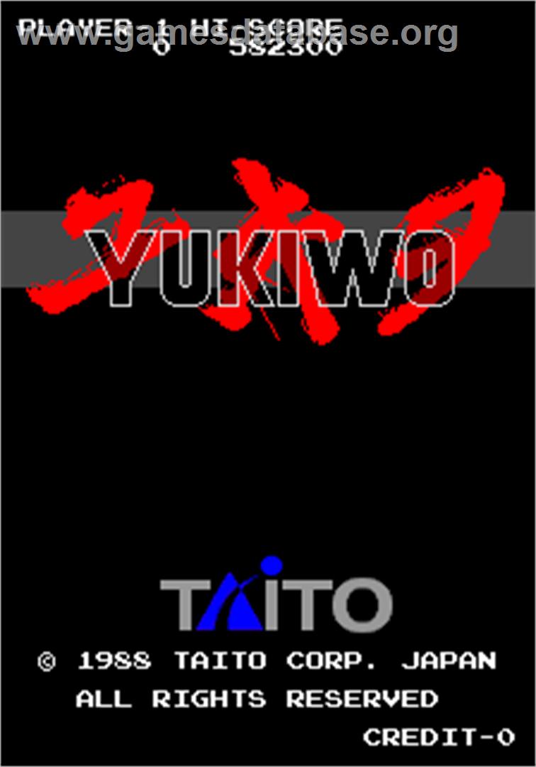 Yukiwo - Arcade - Artwork - Title Screen
