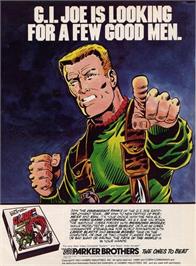 Advert for Action Force on the Atari 2600.