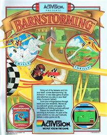 Advert for Barnstorming on the Atari 2600.