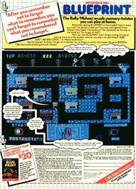 Advert for Blueprint on the Atari 2600.