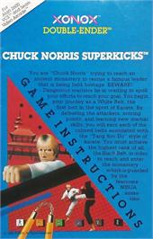Advert for Chuck Norris Superkicks on the Coleco Vision.
