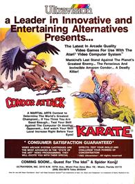 Advert for Condor Attack on the Atari 2600.