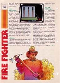 Advert for Fire Fighter on the Atari 2600.
