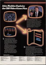 Advert for Gorf on the Commodore Amiga.
