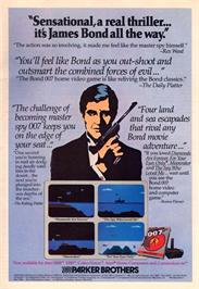 Advert for James Bond 007 on the Sega SC-3000.