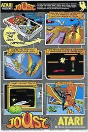Advert for Joust on the Sinclair ZX Spectrum.