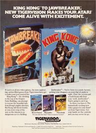 Advert for King Kong on the Commodore 64.