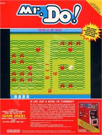Advert for Mr. Do! on the SNK Neo-Geo Pocket Color.