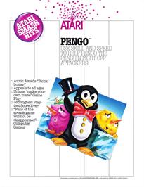 Advert for Pengo on the Sinclair ZX Spectrum.