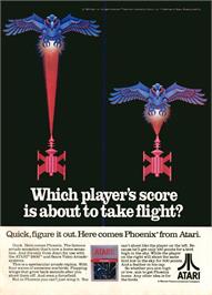 Advert for Phoenix on the Sinclair ZX Spectrum.