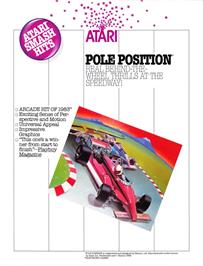 Advert for Pole Position on the Atari 2600.
