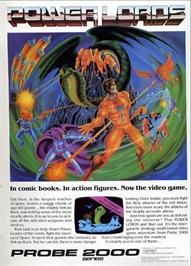 Advert for Power Lords on the Atari 2600.