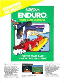 Advert for Super Ferrari on the Atari 2600.