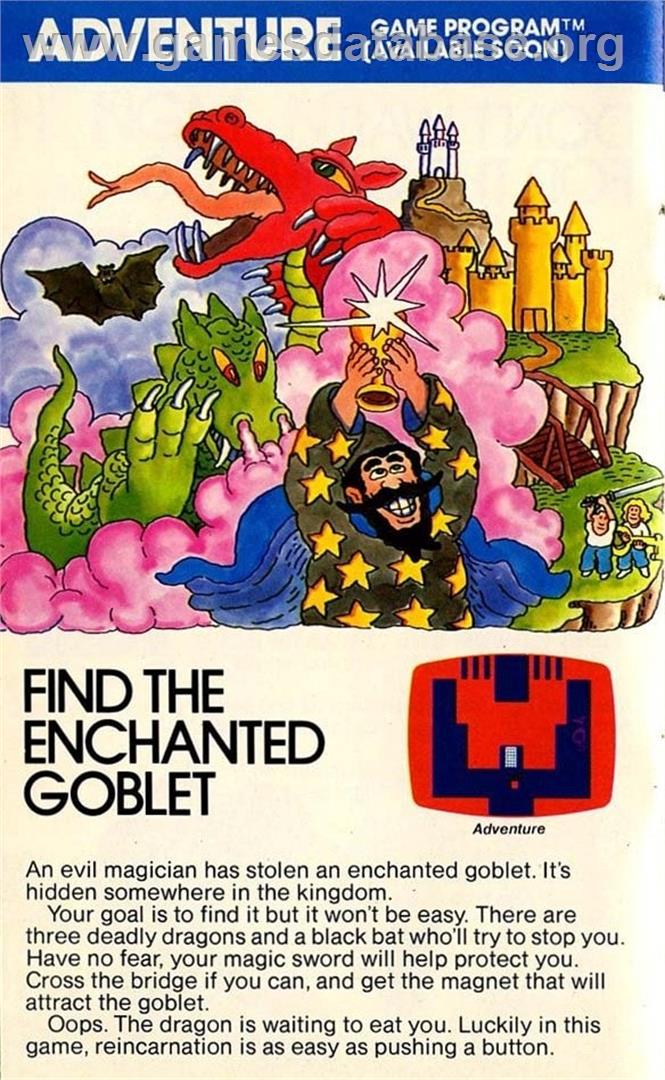 Adventure - Sinclair ZX-81 - Artwork - Advert